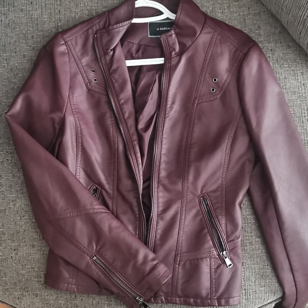 Le Chateau leather jacket